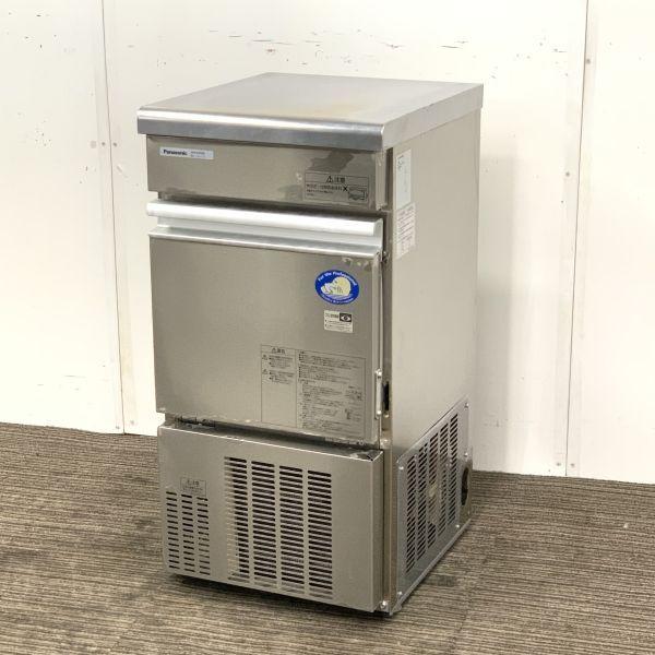 パナソニック　25kg製氷機　SIM-S2500B　幅395x奥行450　4ヶ月保証　中古　単相100V　2017年製　厨房