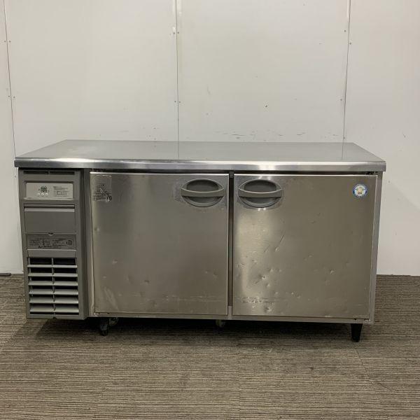 フクシマガリレイ　冷蔵コールドテーブル　YRW-150RM2　中古　2015年製　単相100V　1ヶ月保証　幅1500x奥行750×高さ800mm　厨房