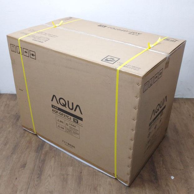 未使用】AQUA/アクア 冷凍庫 AQF-GF27CJ 270L ホワイト 冷凍ストッカー
