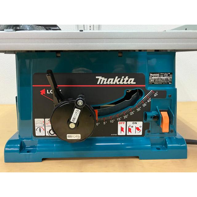 マキタ/Makita マルノコ盤 255mm 2703 丸のこ テーブルソー マキタ/Makita マルノコ盤 255mm 2703 丸のこ テーブルソー