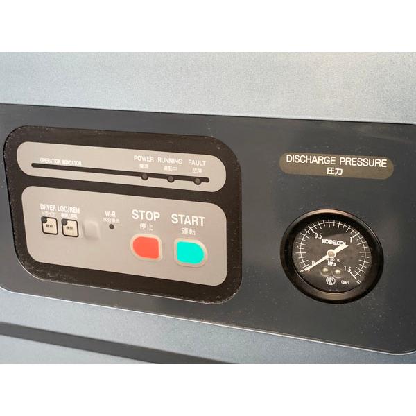 KOBELCO/コベルコ 3.7kW 5馬力 給油式スクリューコンプレッサー KOBELCO/コベルコ 3.7kW 5馬力 給油式スクリューコンプレッサー