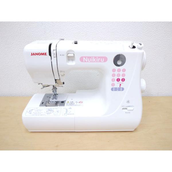 未使用】JANOME/ジャノメ ジャノメミシン Nuikiru N-515 未使用】JANOME/ジャノメ ジャノメミシン Nuikiru N-515