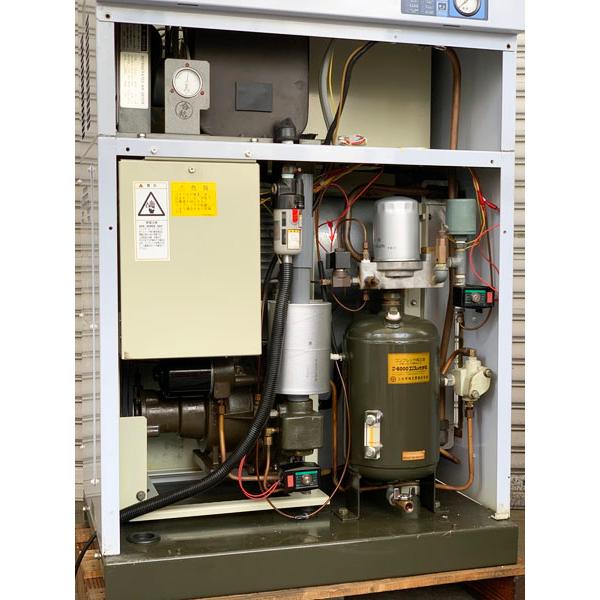 分解整備済】MITSUI/三井精機 5.5kW 7.5馬力 給油式スクロール 分解整備済】MITSUI/三井精機 5.5kW 7.5馬力 給油式スクロール