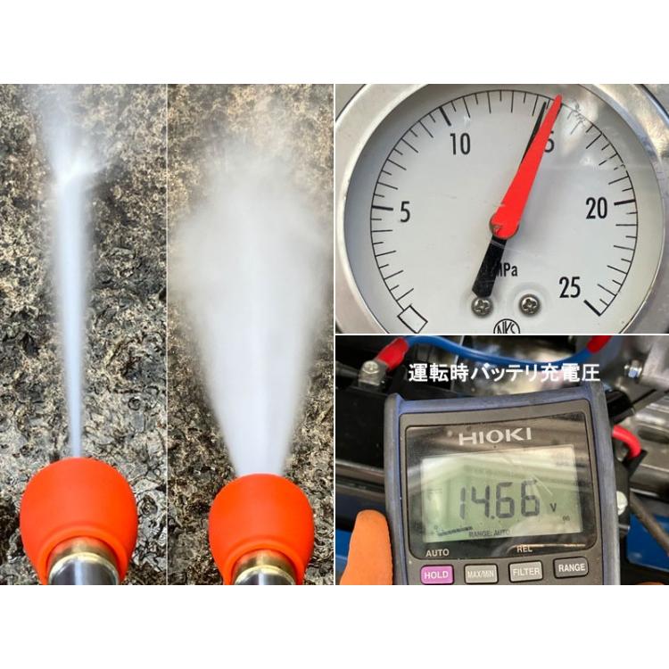 整備済】シンショー 15MPa 18L/min エンジン式高圧洗浄機 SJE-1518SJS