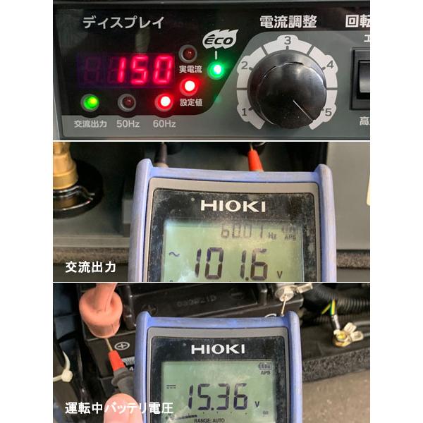 shindaiwa/新ダイワ 150A 3.0kVA エンジンウェルダー EGW150MD-I