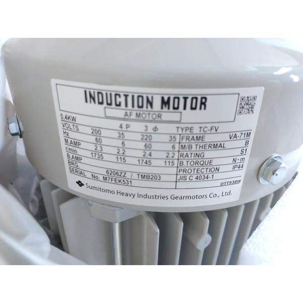 未使用品】Sumitomo/住友重機械 ハイポニック減速機 TC-FV RNYM05-1320 