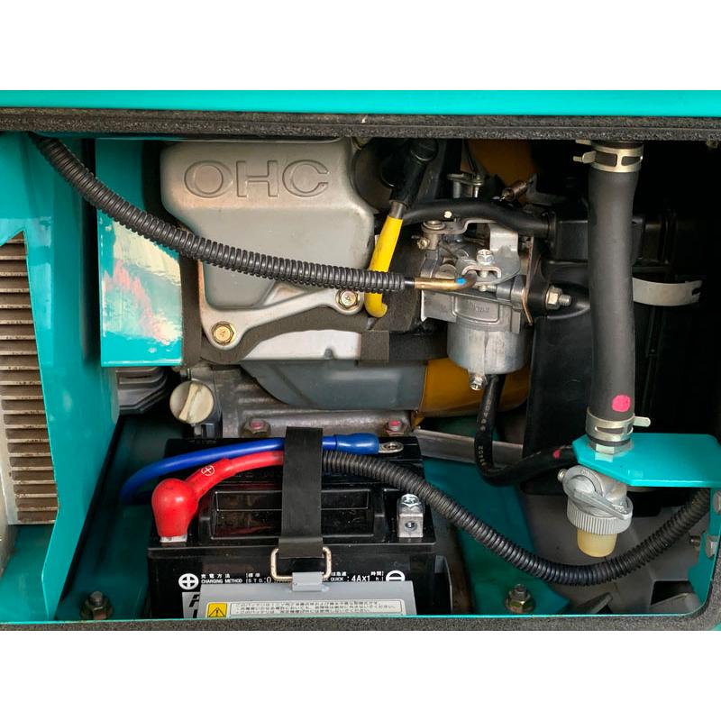 現状品】DENYO/デンヨー 150A 2.5kVA ガソリンエンジン 現状品】DENYO/デンヨー 150A 2.5kVA ガソリンエンジン