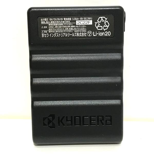未使用】BURTLE/バートル リチウムイオンバッテリー 19V バッテリー