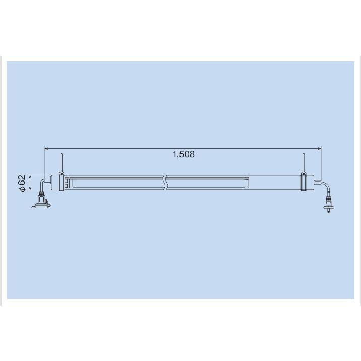 未使用品】HATAYA/畑屋製作所 蛍光灯 40Wレンカライト RENKA LIGHT