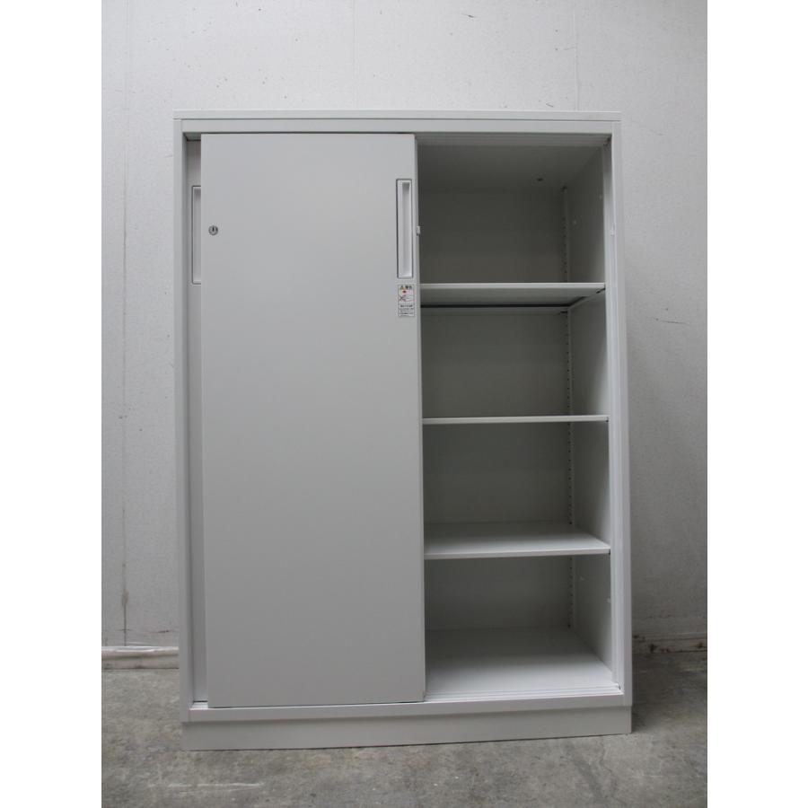 コクヨ スチール書庫 引戸書庫 鍵付き 幅900×奥行450×高さ1265mm