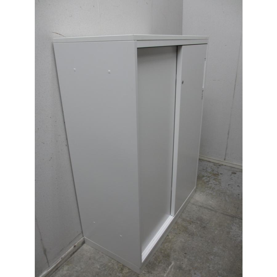コクヨ スチール書庫 引戸書庫 鍵付き 幅900×奥行450×高さ1265mm