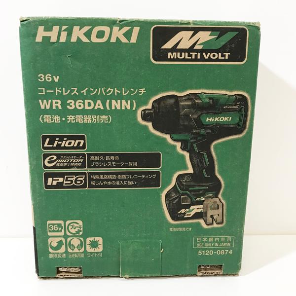 36V マルチボルト コードレス インパクト レンチ 本体のみ ソケット別売 WR36DA 【General】
