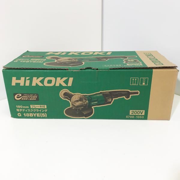 未使用品】HiKOKI/ハイコーキ 電気ディスクグラインダ 200V AC 未使用品】HiKOKI/ハイコーキ 電気ディスクグラインダ 200V AC