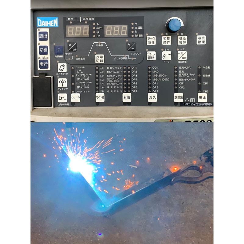 DAIHEN/ダイヘン 500A パルスMAG/MIG 半自動溶接機 WB-P500L DAIHEN/ダイヘン 500A パルスMAG/MIG 半自動溶接機 WB-P500L