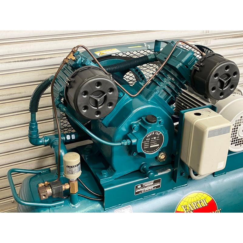 富士コンプレッサー 3.7kW 5馬力 給油式レシプロコンプレッサー 富士コンプレッサー 3.7kW 5馬力 給油式レシプロコンプレッサー