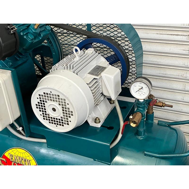 富士コンプレッサー 3.7kW 5馬力 給油式レシプロコンプレッサー 富士コンプレッサー 3.7kW 5馬力 給油式レシプロコンプレッサー