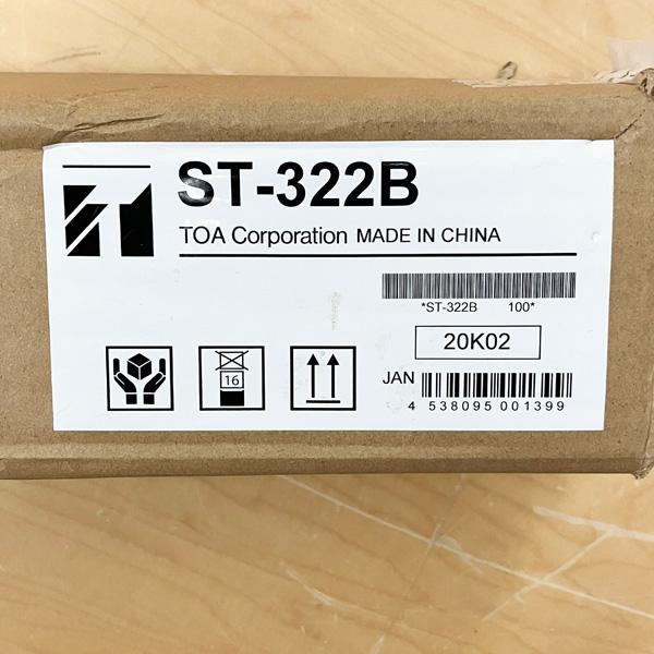 新品未使用！ TOA ティーオーエ ST-322B 床上型 マイクスタンド yokoproshop_st-322b