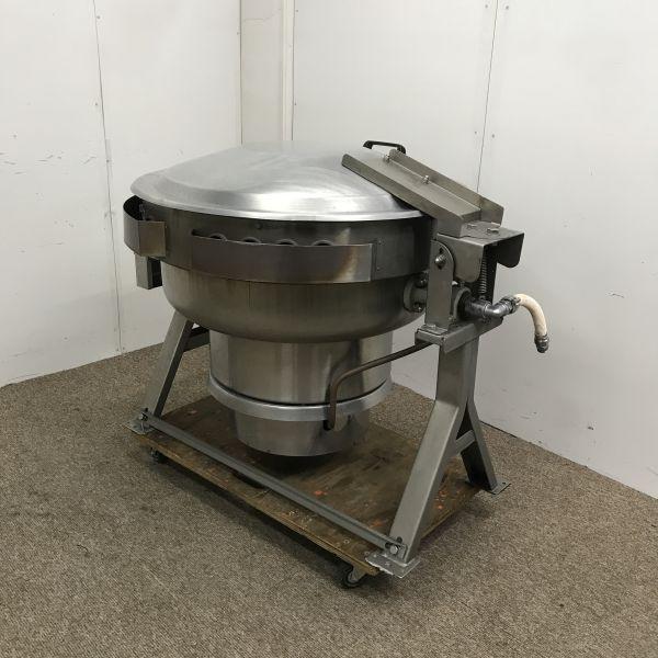 桐山工業株式会社 ガス回転釜 KIG2X-15 中古 1ヶ月保証 2018年製