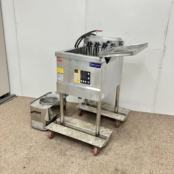 マルゼン 電気フライヤー MEF-18E 中古 1ヶ月保証 2018年製 三相 マルゼン 電気フライヤー MEF-18E 中古 1ヶ月保証 2018年製 三相