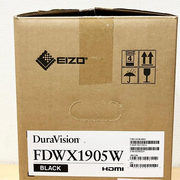 【未使用品】EIZO FDWX1905W 液晶ディスプレイ モニター 18.5型 カラー 液晶 モニター 1366×768 HDMI D-Sub DisplayPort ブラック｜a-mugendou｜08