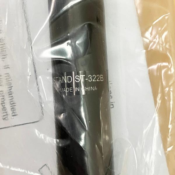 未使用品】TOA/ティーオーエ ST-322B 床上型 マイクスタンド ※No.2