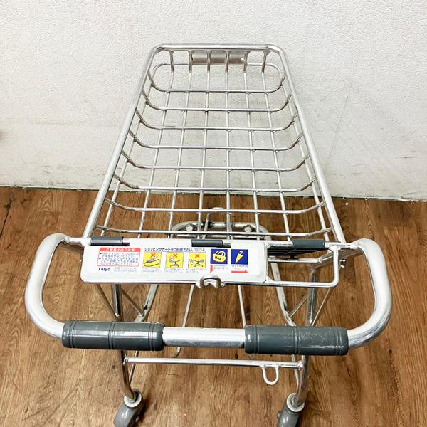 ショッピングカート　Taiyoビルメン製　美品 中古】Taiyo/太陽ビルメン(株) ショッピングカート 買い物カート