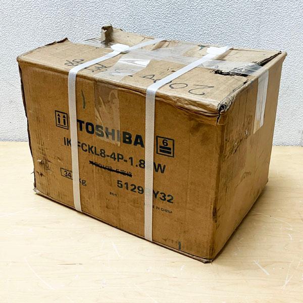 東芝 全閉外扇形モーター IK-FCKL8 4P-1.8kW 3相200V 3PHASE INDUCTION