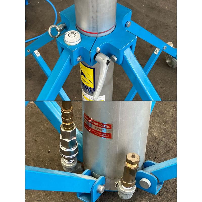 ☆大幅値下げ☆タスコ スカイリフター コンプレッサーセット 中古品