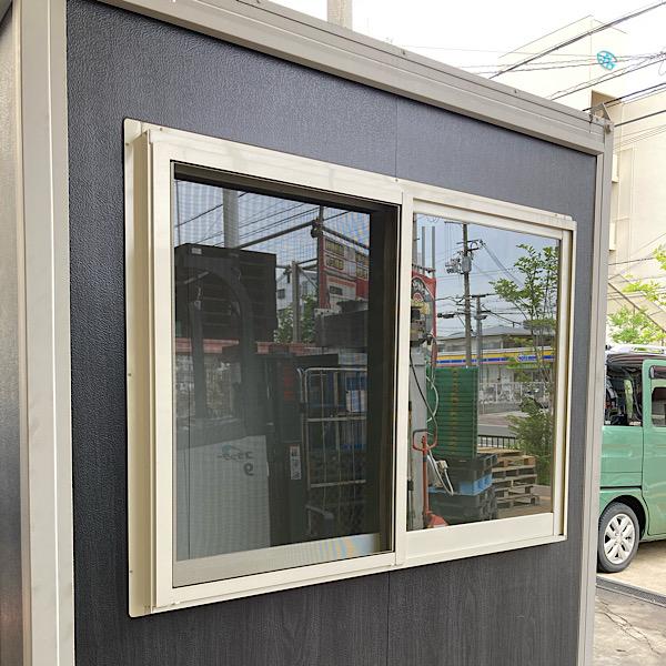 引取限定】ユニットハウス プレハブ 休憩室 守衛 ガードマン 約0.75坪