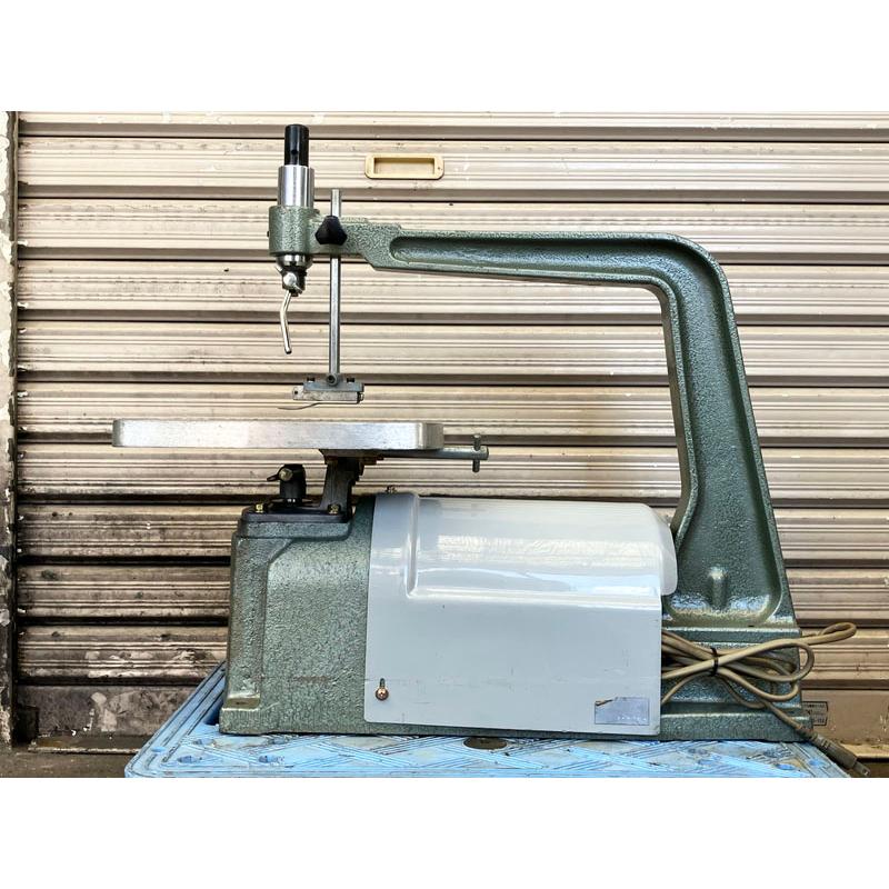 分解整備済】旭工機 スーパー万能糸鋸盤 A-100 / 糸のこ盤 ○68724 
