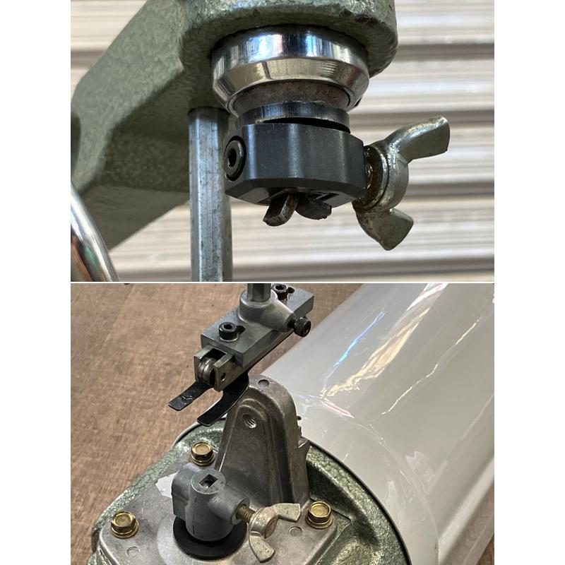 分解整備済】旭工機 スーパー万能糸鋸盤 A-100 / 糸のこ盤 ○68724