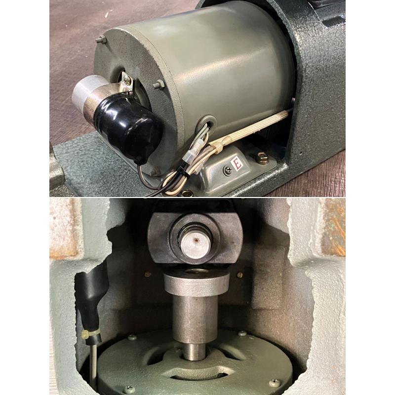 分解整備済】旭工機 スーパー万能糸鋸盤 A-100 / 糸のこ盤 ○68724