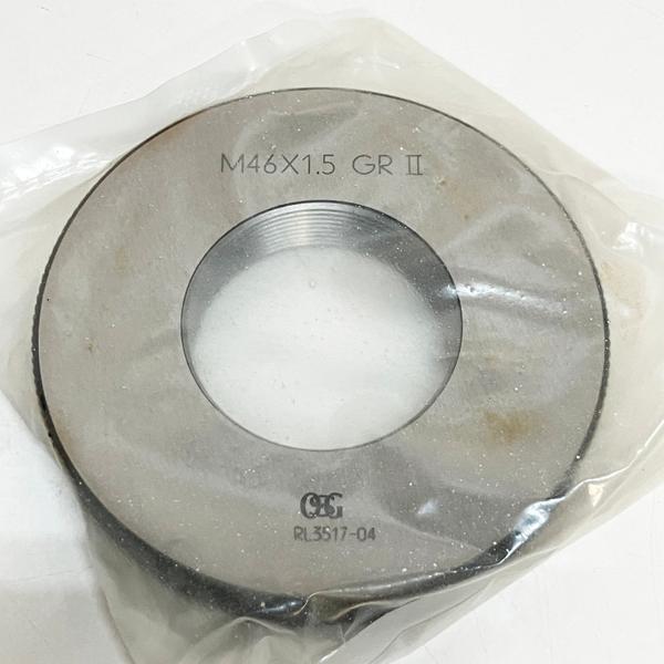 管用ねじリングゲージ(OSG) 未使用品】OSG/オーエスジー ねじ用限界リングゲージ LG GR 2 M46X1.5