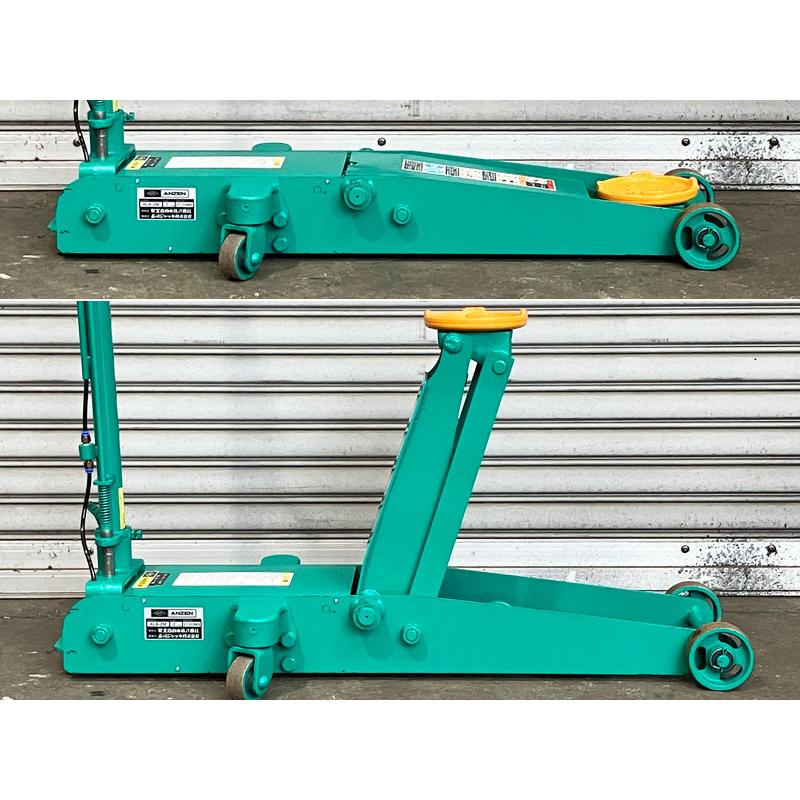 安全自動車 2t 低床 エアーガレージジャッキ ALA-2M / 長崎ジャッキ 