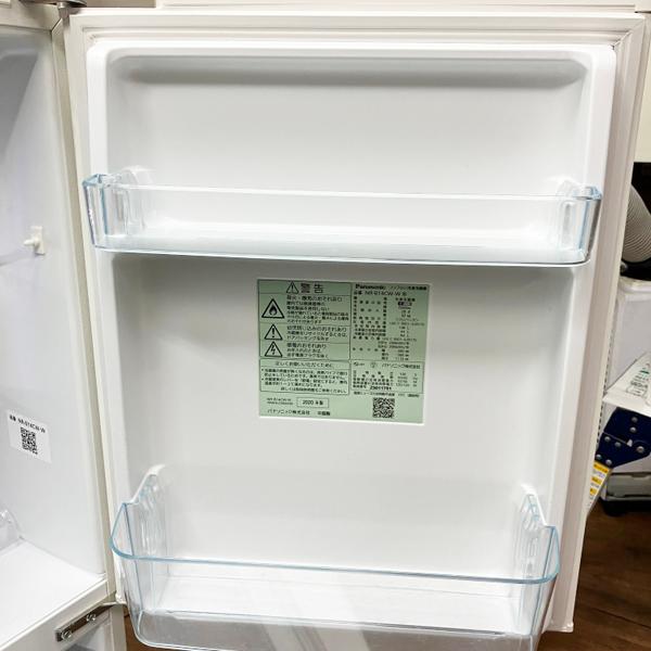 Panasonic 138L 冷凍冷蔵庫 NR-B14CW-W 2020年製 中古