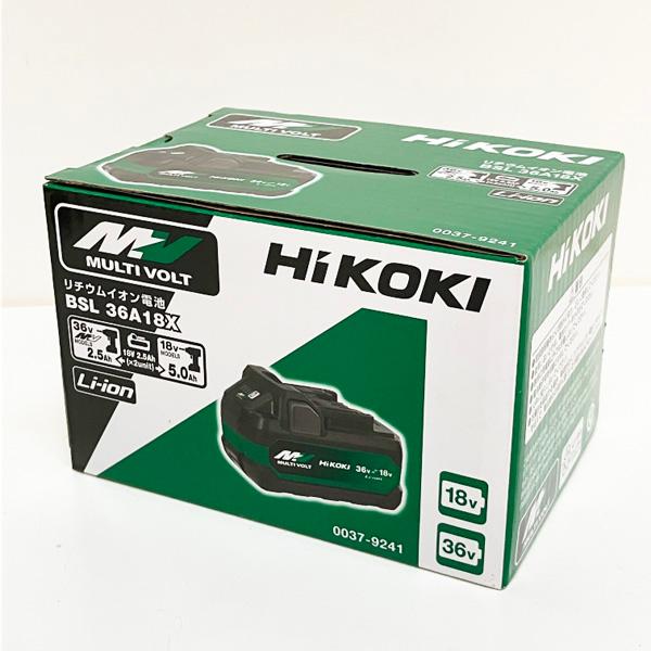 未使用品】HiKOKI/ハイコーキ リチウムイオン電池 BSL36A18X 第2 
