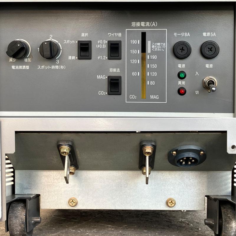 パナソニック　半自動溶接機　　YD-190SL6 セット品 Panasonicパナソニック 190A 一元化制御式 半自動溶接機 YD-190SL6