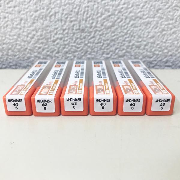 未開封品】NSTOOL/日進工具 MHDH445R 3X6XR0.3 6本set 無限 