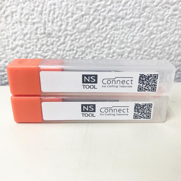 未開封品】NS TOOL/日進工具 MHRSH430RSF 6×R0.3×12 2本set 高