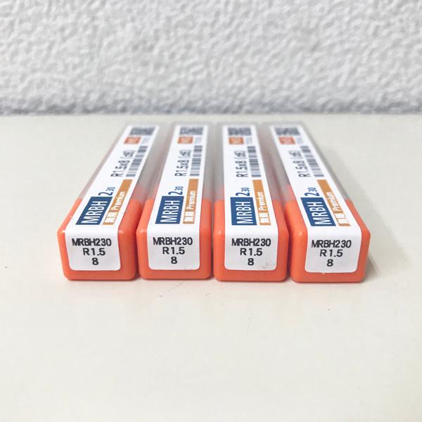 未開封品】NS TOOL/日進工具 MRBH230 R1.5×8(d6) 4本set 無限 