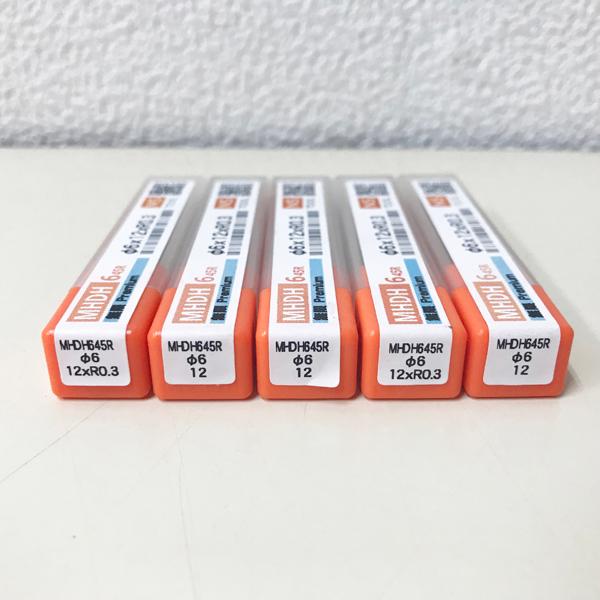 未開封品】NS TOOL/日進工具 MHDH645R φ6×12×R0.3 5本set 無限 