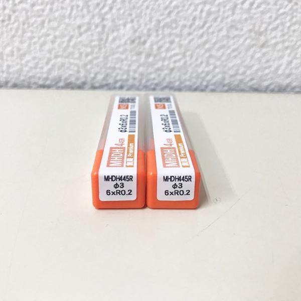 未開封品】NS TOOL/日進工具 MHDH445R φ3×6×R0.2 2本set 無限 