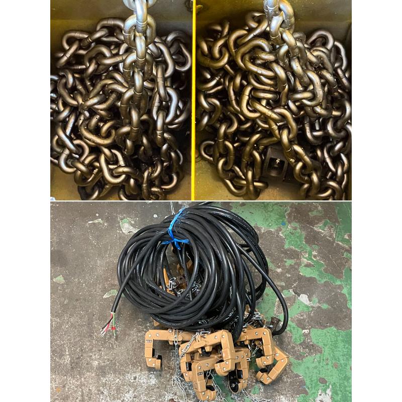 KITO/キトー 1t(500kg+500kg) 4m 2点水平吊り形 電動チェーンブロック