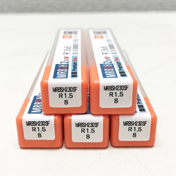 未開封】NS TOOL/日進工具 MRBSH230SF R1.5×8 5本set 高精度加工