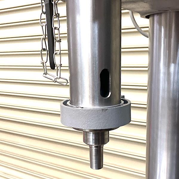 分解整備済】HITACHI/日立 23mm 400W 卓上ボール盤 B23S 三相200V