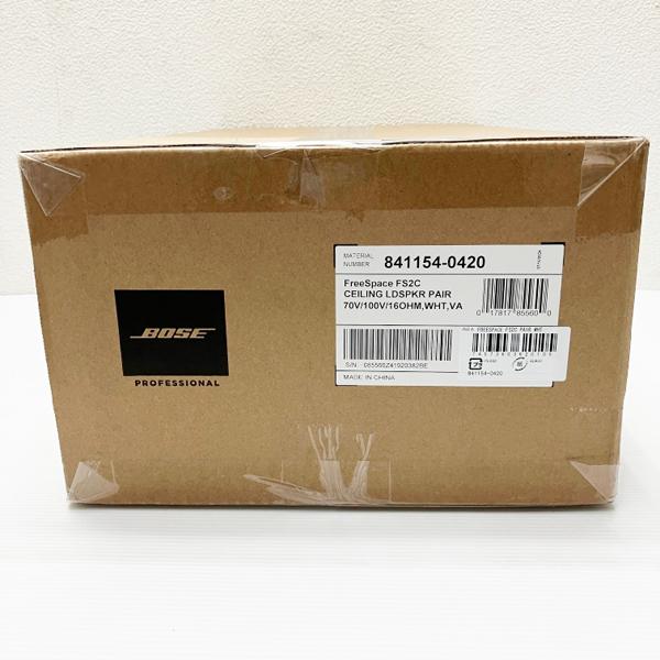 未開封品】BOSE/ボーズ FreeSpace FS2C スピーカー（1ペア）WHITE
