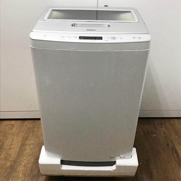 洗濯機　10㎏　ハイアール　JW-HD100A（W）　未使用品 Haier JW-HD100A-W 洗濯機 10kg ホワイト JWHD100AW : ヤマダデンキ