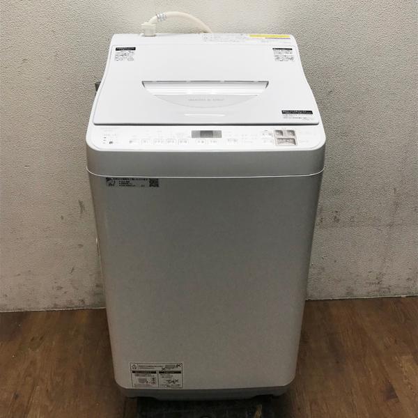 11/20-23,27,28発送限定SHARP縦型洗濯機ES-GE5B5.5kg 中古】SHARP/シャープ ES-TX5F-S 縦型洗濯乾燥機 洗濯5.5kg 乾燥3.5kg