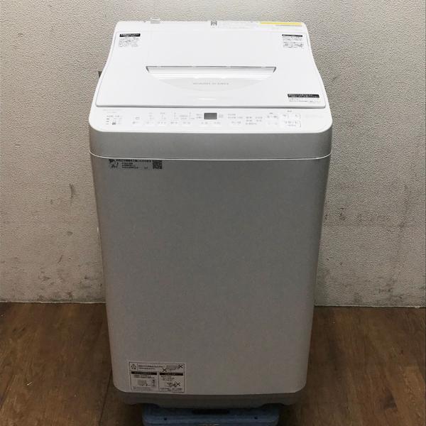 中古】SHARP/シャープ ES-TX6G-S 縦型洗濯乾燥機 洗濯6.5kg 乾燥3.5kg 