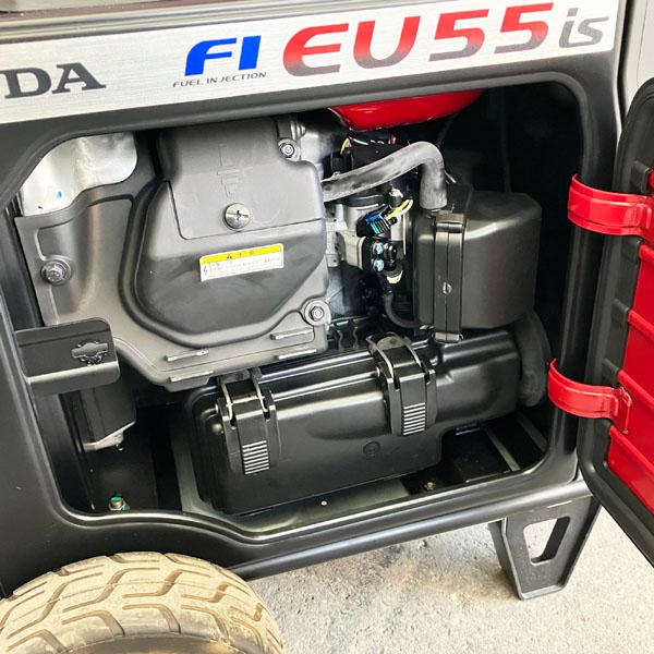 ホンダ/HONDA 5.5kVA インバーター発電機 EU55is 50/60Hz 単相100/200V